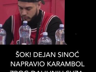 ŠOK! DEJAN SINOĆ NAPRAVIO KARAMBOL ZBOG DALILINIH SUZA:  Aleks u nevjerici – “BOLESNIK”