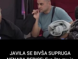 JAVILA SE BIVŠA SUPRUGA NENADA BEBICE:  Evo šta mu je poručila, ovome se nije nadao