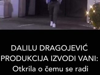 DALILU DRAGOJEVIĆ PRODUKCIJA IZVODI VANI: Otkrila o čemu se radi