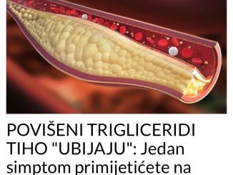 POVIŠENI TRIGLICERIDI TIHO “UBIJAJU”:  Jedan simptom primijetićete na koži, a ovako se spuštaju bez lijekova!