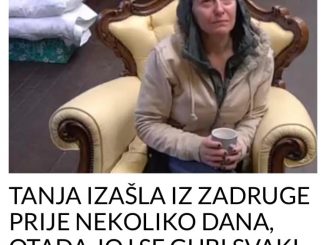 TANJA IZAŠLA IZ ZADRUGE PRIJE NEKOLIKO DANA, OTADA JOJ SE GUBI SVAKI TRAG: Završila na ulici!