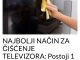 NAJBOLJI NAČIN ZA ČIŠĆENJE TELEVIZORA:  Postoji 1 CAKA – prašina se više neće lijepiti