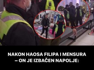 NAKON HAOSA FILIPA I MENSURA – ON JE IZBAČEN NAPOLJE: Oglasila se produkcija, obezbjeđenje ga izvelo iz Bijele kuće