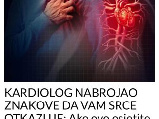 KARDIOLOG NABROJAO ZNAKOVE DA VAM SRCE OTKAZUJE:  Ako ovo osjetite – odmah u hitnu