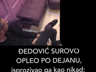 ĐEDOVIĆ SUROVO OPLEO PO DEJANU, isprozivao ga kao nikad: SANDRA REŠIĆ GA POMNO SLUŠALA