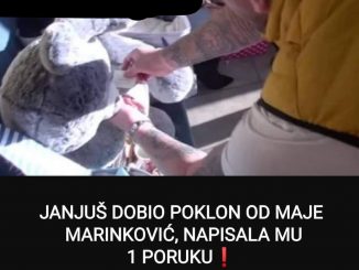 JANJUŠ DOBIO POKLON OD MAJE MARINKOVIĆ, NAPISALA MU 1 PORUKU: Zadrugari u nevjerici, OVO NIJE OČEKIVAO