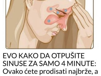 EVO KAKO DA OTPUŠITE SINUSE ZA SAMO 4 MINUTE:  Ovako ćete prodisati najbrže, a nikad više nećete imati problema