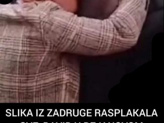 SLIKA IZ ZADRUGE RASPLAKALA SVE, DAVID U DEJANOVOM ZAGRLJAJU:  Prizor koji topi srce