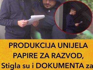 PRODUKCIJA UNIJELA PAPIRE ZA RAZVOD, Stigla su i DOKUMENTA za DJECU:  Gruja morao da donese ODLUKU