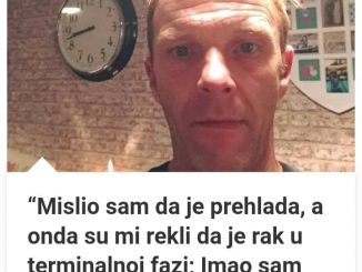 “Misli0 Sam Da Je Prehlada, A Onda Su Mi Rekli Da Je Rak U Terminalnoj Fazi; Imao Sam Samo 2 Simpt0ma, Trajali Su Danima”…