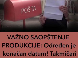 VAŽNO SAOPŠTENJE PRODUKCIJE:  Određen je konačan datum! Takmičari “Zadruge” ovo nikako nisu očekivali