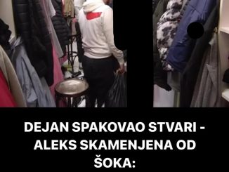 DEJAN SPAKOVAO STVARI – ALEKS SKAMENJENA OD ŠOKA:  Donesena odluka, KRAJ