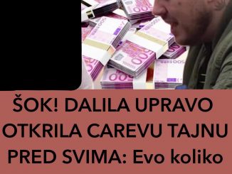 ŠOK! DALILA UPRAVO OTKRILA CAREVU TAJNU PRED SVIMA:  Evo koliko novca je uzeo za VEZU S NJOM! HAOS