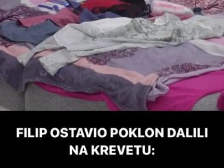 FILIP OSTAVIO POKLON DALILI NA KREVETU: