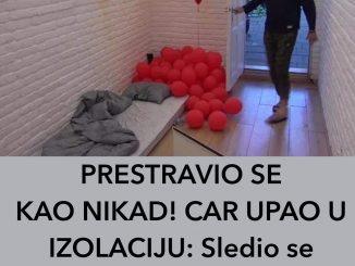 PRESTRAVIO SE KAO NIKAD! CAR UPAO U IZOLACIJU:  Sledio se kad je vidio OVO NA KREVETU