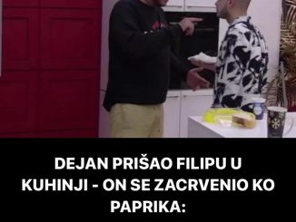 DEJAN PRIŠAO FILIPU U KUHINJI – ON SE ZACRVENIO KO PAPRIKA:  Evo šta je Dragojević uradio pred njim