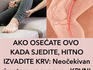 AKO OSEĆATE OVO KADA SJEDITE, HITNO IZVADITE KRV:  Neočekivan simptom upozorava – KRVNI SUDOVI SU ZAČEPLJENI!