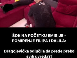 ŠOK NA POČETKU EMISIJE – POMIRENJE FILIPA I DALILA: Dragojevićka odlučila da pređe preko svih uvreda?!