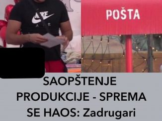 SAOPŠTENJE PRODUKCIJE – SPREMA SE HAOS:  Zadrugari MOMENTALNO moraju da se okupe za crnim stolom!