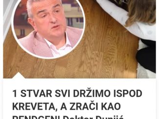 1 STVAR SVI DRŽIMO ISP0D KREVETA, A ZRAČI KAO RENDGEN!  Doktor Dunjić Upozorio – RAZARA Nam Zdravlje Dok Spavamo!