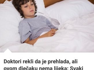 Doktori Rekli Da Je Prehlada, Ali 0vom Dječaku Nema Lijeka:  Svaki Odlazak U Školu RIZIK Je Po Život