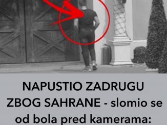 NAPUSTIO ZADRUGU ZBOG SAHRANE – slomio se od bola pred kamerama:  DOŽIVIO VELIKU TRAGEDIJU u porodici