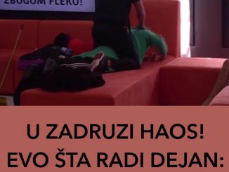 U ZADRUZI HAOS! EVO ŠTA RADI DEJAN: Svima krenule suze