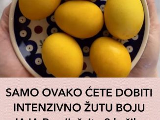 SAMO OVAKO ĆETE DOBITI INTENZIVNO ŽUTU BOJU JAJA  Pomiješajte 2 kašike ovog začina sa vodom!Rezultat je nevjerovatan!